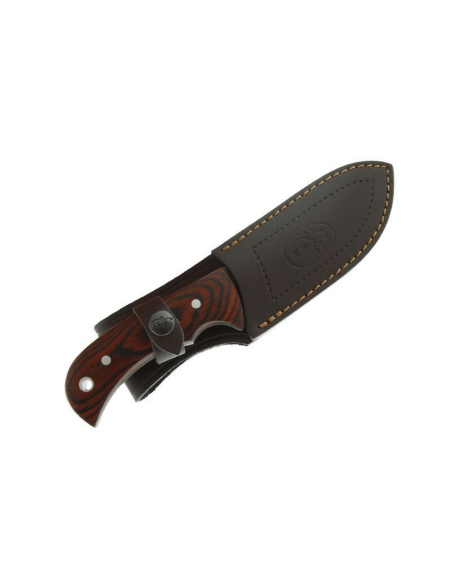 Muela Messer Sioux 10R 9225 Klinge 10,5cm Staminaholzgriff + Lederetui