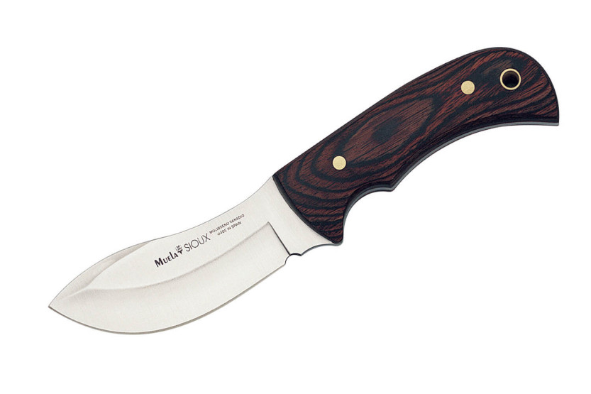 Faca Muela Sioux 10R 9225 Lâmina de 10,5 cm cabo stamina + bainha em pele