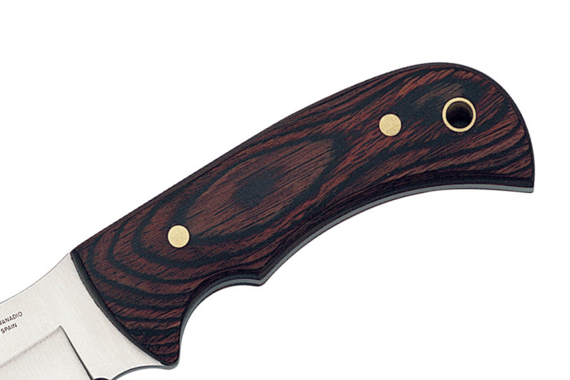 Muela Sioux 10R 9225 kniv 10,5 cm blad stamina håndtak + skinnslire