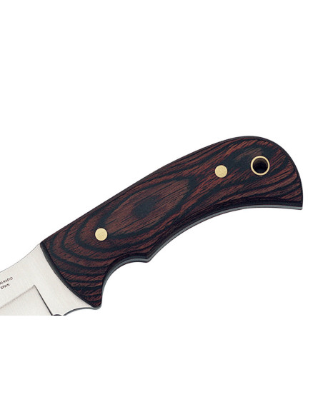 Cuchillo Muela Sioux 10R 9225 10.5cm hoja mango stamina + funda cuero