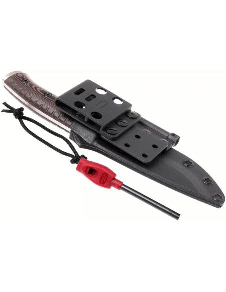 Buck monitoimiveitsi 863 Selkirk 0863BRS 11,7cm terä ruskea micartakahva, jossa palokäynnistin ja nylon tuppi