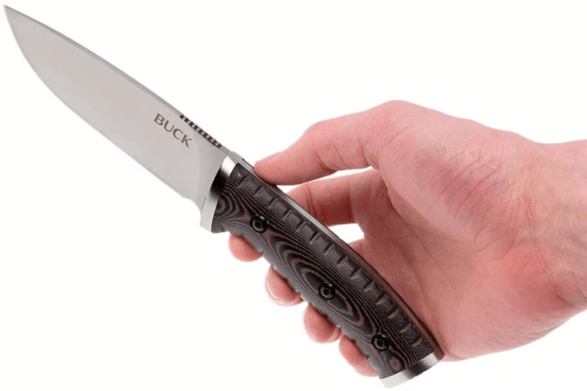 Buck monitoimiveitsi 863 Selkirk 0863BRS 11,7cm terä ruskea micartakahva, jossa palokäynnistin ja nylon tuppi