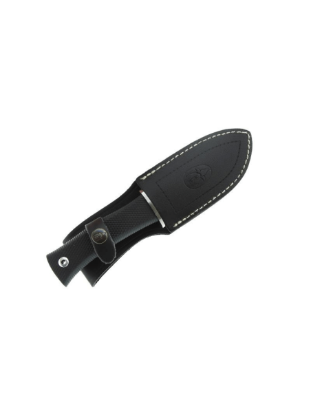 Muela Viper 11-S 9288 Messer mit 11cm Klinge und schwarzem Gummigriff + Lederetui