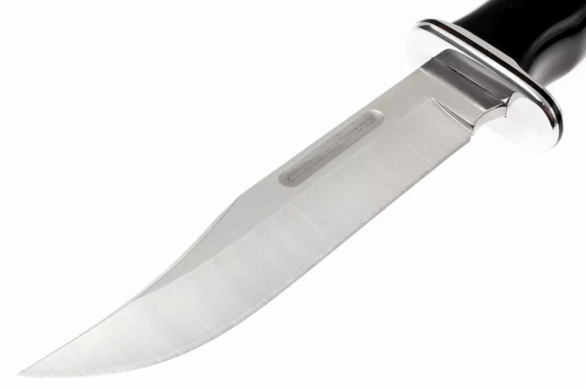 Buck mes 119 Special 0119BKS 15,2cm lemmet met bi-material handvat en lederen schede