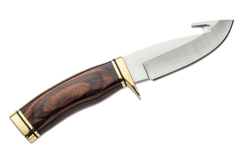 Buck Knife 191 Zipper 0191BRG guthook terä 10,5cm saksanpähkinä kahva + nahkatuppi