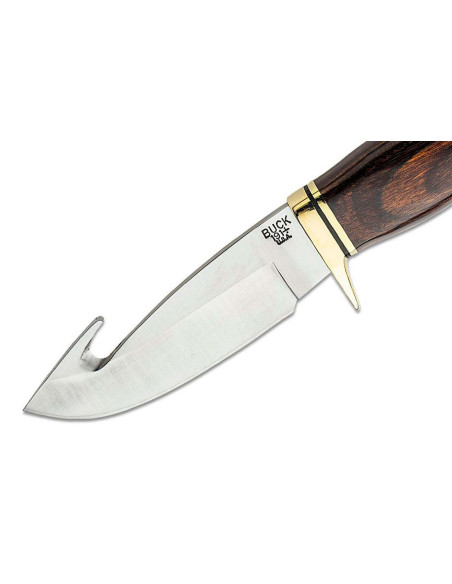 Buck Knife 191 Zipper 0191BRG gutshaak 10,5cm walnoot handvat + lederen schede