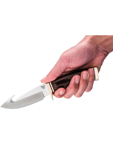 Buck Knife 191 Zipper 0191BRG gutshaak 10,5cm walnoot handvat + lederen schede