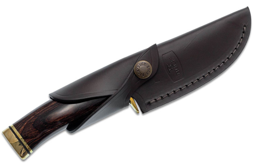 Messer Buck 192 Vanguard 0192BRS Klinge 10,8cm Walnussholzgriff + Lederetui