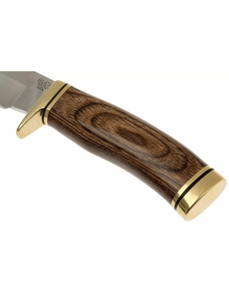 Buck Knife 192 Vanguard 0192BRS Lâmina de 10,8 cm cabo em nogueira + bainha em pele