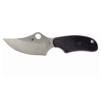 Spyderco ARK FB35PBK veitsi 5.5cm terä musta kahva + polymeerikotelo ketjulla