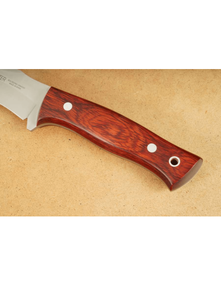 Muela Pointer 9330 veitsi 12cm ruostumattomasta teräksestä valmistettu terä stamina kahva + nahkatuppi