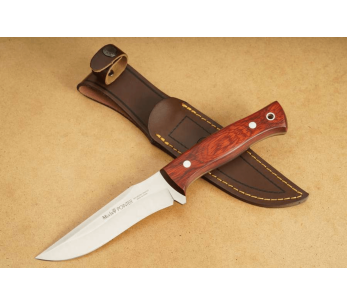 Muela Pointer 9330 coltello 12cm lama in acciaio inox manico in resistenza + fodero in pelle 2