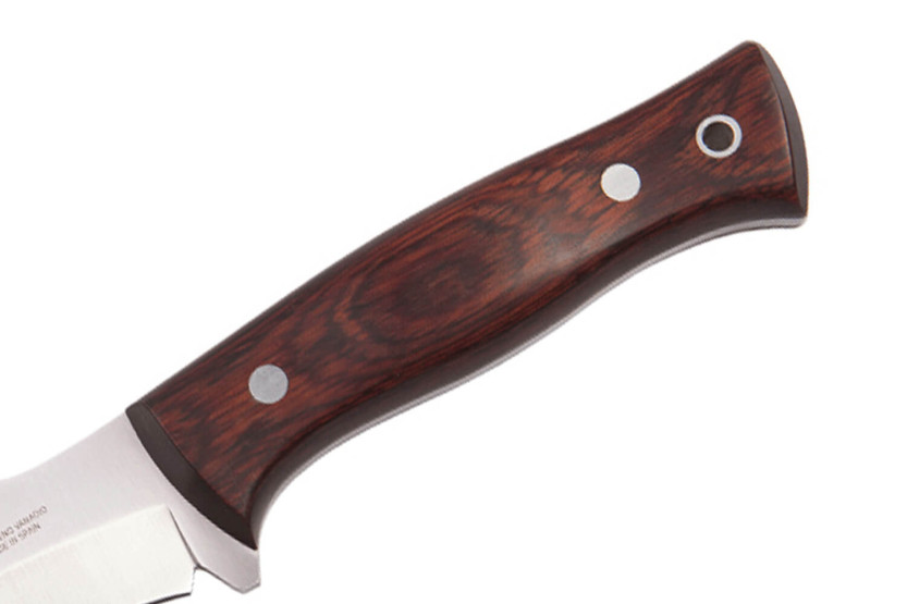 Muela Pointer 9330 kniv 12 cm blad i rustfrit stål stamina håndtag + læderskede