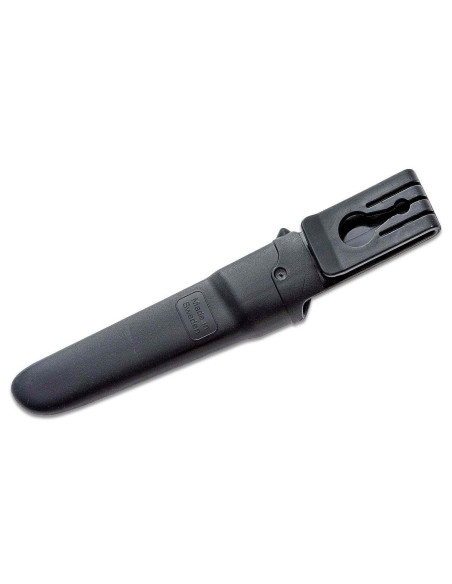 Mora Companion 12141 kniv 10,4 cm rustfrit stålblad sort gummihåndtag + etui
