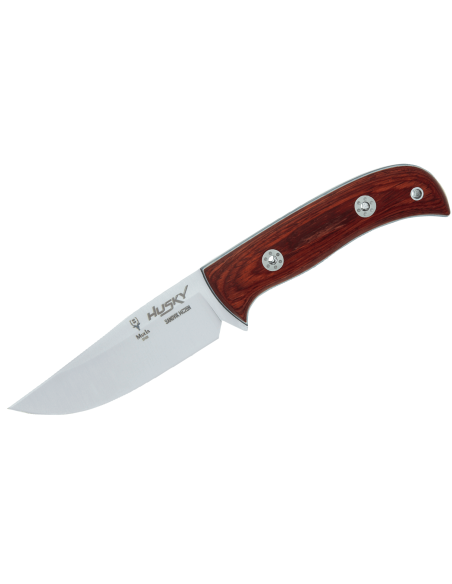 Messer Muela Husky 9308 11cm Edelstahlklinge Holzgriff mit Lederscheide