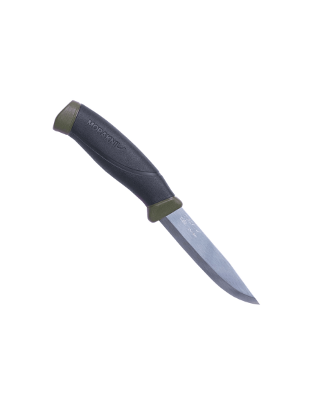 Cuchillo Mora Companion MG 11827 10.4cm hoja acero inoxidable mango goma negro/caqui + funda