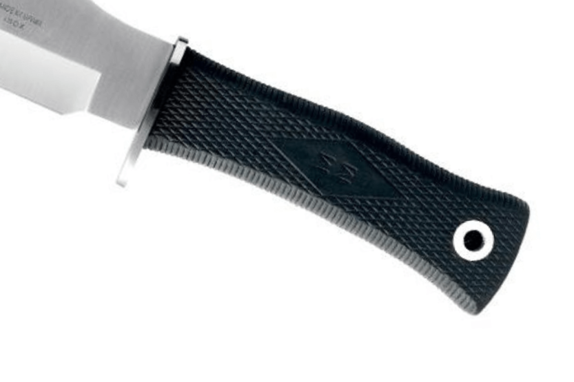 Cotueau Muela "21733" stainless steel blade 17cm black rubber handle + black case