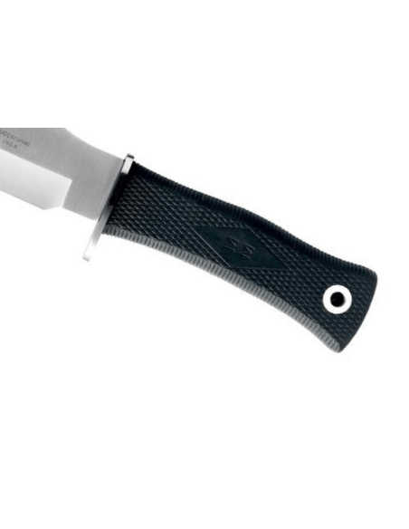 Cotueau Muela "21733" stainless steel blade 17cm black rubber handle + black case