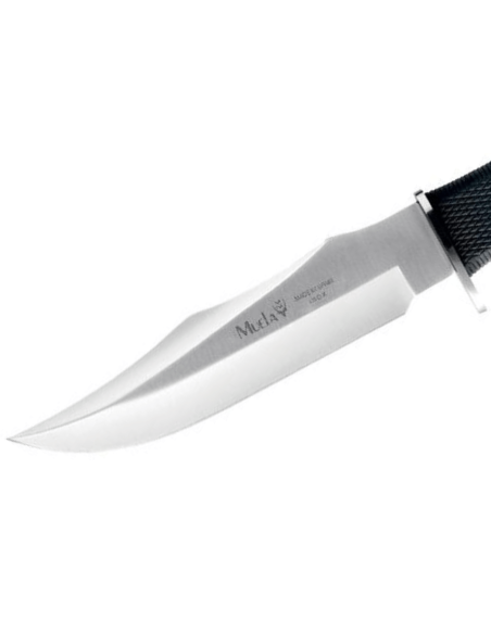 Cotueau Muela "21733" stainless steel blade 17cm black rubber handle + black case