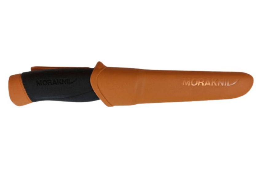 Mora Companion Heavy Duty Knife 13259 HD lama in acciaio inox da 10,4 cm manico in gomma arancione + fodero