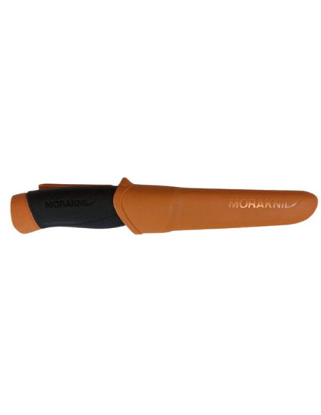 Mora Companion Heavy Duty mes 13259 HD 10,4cm roestvrijstalen lemmet oranje rubberen handvat + schede