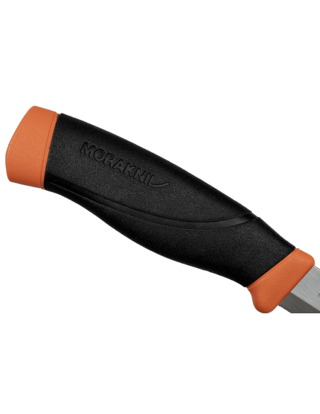 Mora Companion Heavy Duty Knife 13259 HD lama in acciaio inox da 10,4 cm manico in gomma arancione + fodero