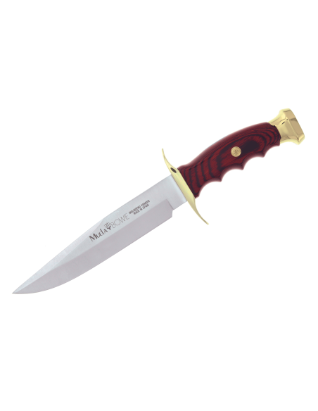 Muela Bowie Knife 9310 rustfrit stålblad 18 cm stamina træhåndtag