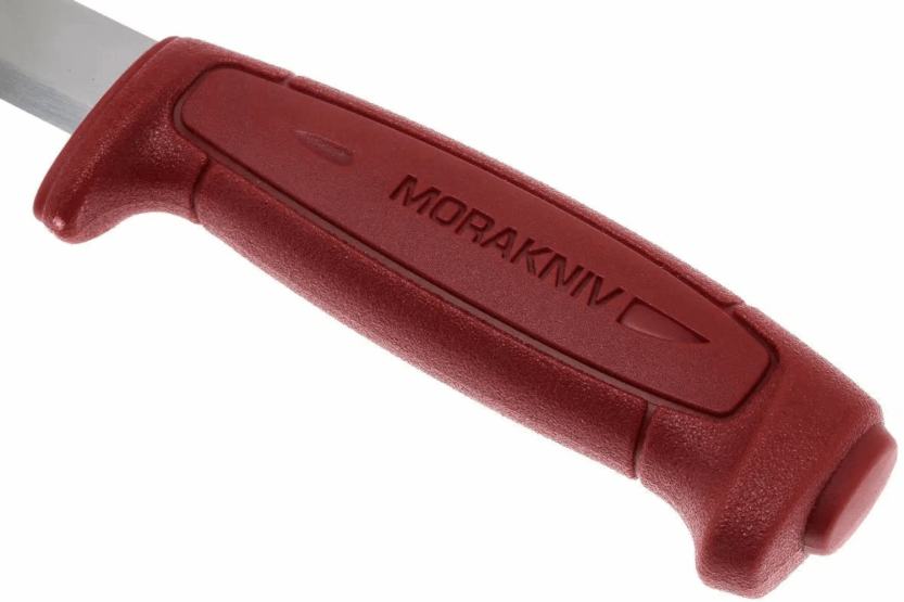 Mora Basic 511 12147 knife 9.1cm carbon blade red polypropylene handle + case