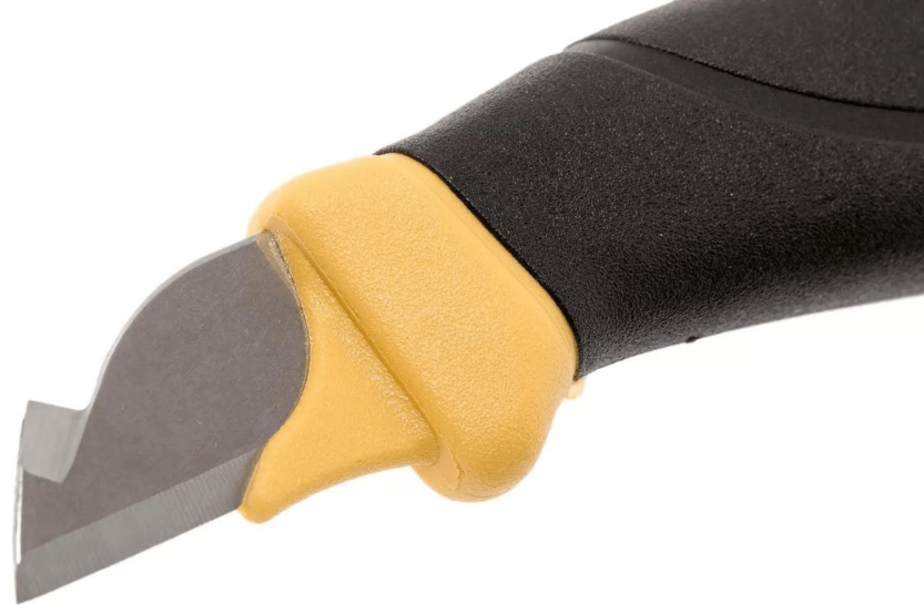 Mora Electrician's Knife 12201 ambidextrous 2.1cm stainless steel blade black/yellow rubber handle with sheath