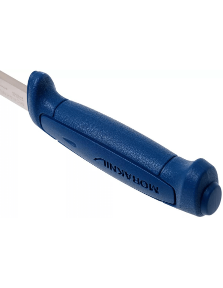 Mora Basic 546 12241 knife 9.1cm stainless steel blade blue polypropylene handle + case
