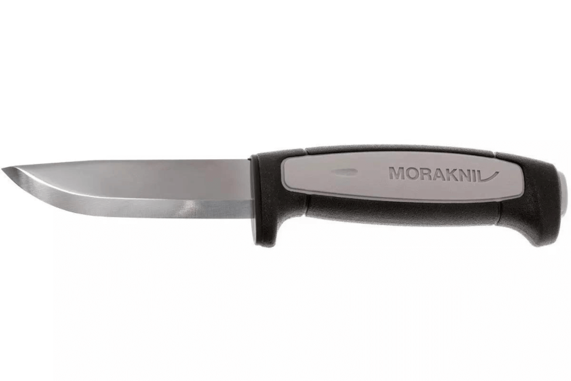 Mora Pro Robust 12249 veitsi 9.1cm hiiliterä harmaa kumikahva + kotelo