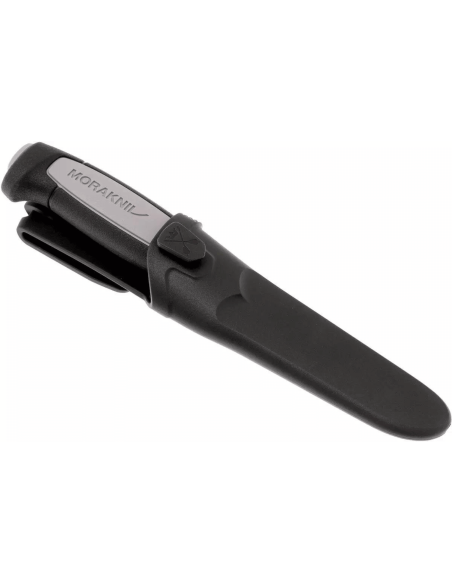 Mora Pro Robust 12249 knife 9.1cm carbon blade grey rubber handle + case