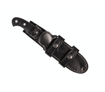 Cuchillo Muela Viking 9322 11cm hoja acero inoxidable mango micarta + funda cuero 2