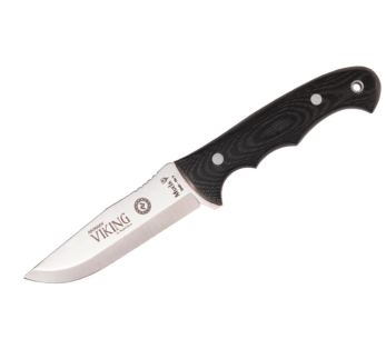 Cuchillo Muela Viking 9322 11cm hoja acero inoxidable mango micarta + funda cuero