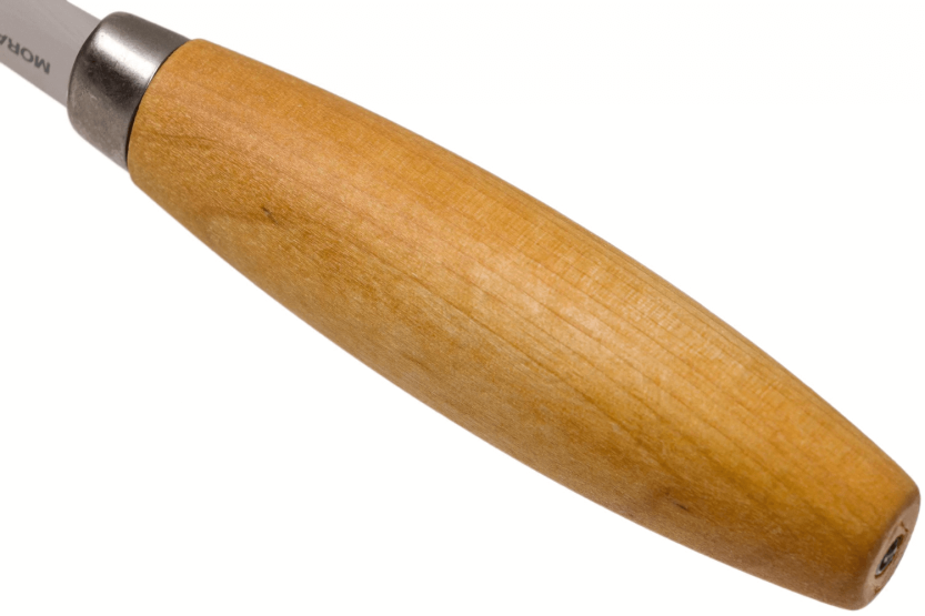Schnitzmesser Mora 120 106.1600 Karbonklinge 6cm Birkengriff + Etui