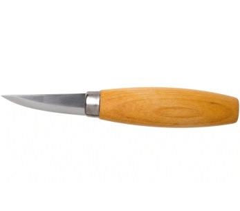Mora 120 106.1600 kaiverrusveitsi 6cm hiiliterä koivukahva + laukku