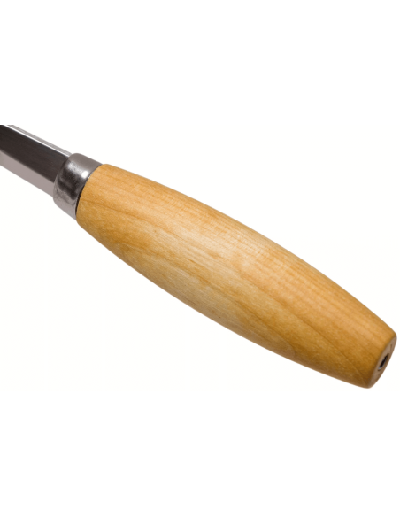 Faca de trinchar Mora 106 106.1630 Lâmina de carbono laminado 8,2cm cabo de bétula + estojo