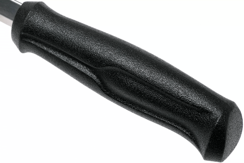 Mora Basic 12658 treskjærerkniv 7,5 cm blad i rustfritt stål, svart polypropylenhåndtak + etui
