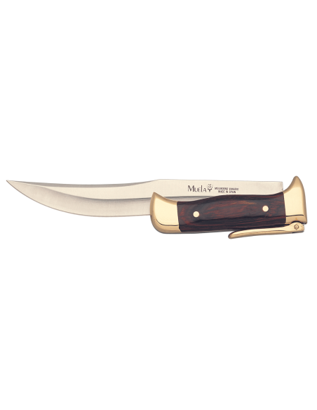 Cuchillo plegable Muela 9235 20cm hoja acero inoxidable mango stamina + funda cuero