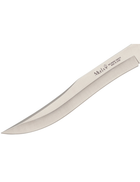 Muela 9235 folding knife stainless steel blade 20cm stamina handle + leather sheath