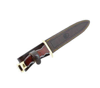 Muela Chevreuil veitsi 9313 ruostumattomasta teräksestä terä 22cm Stamina kahva + nahkatuppi 2