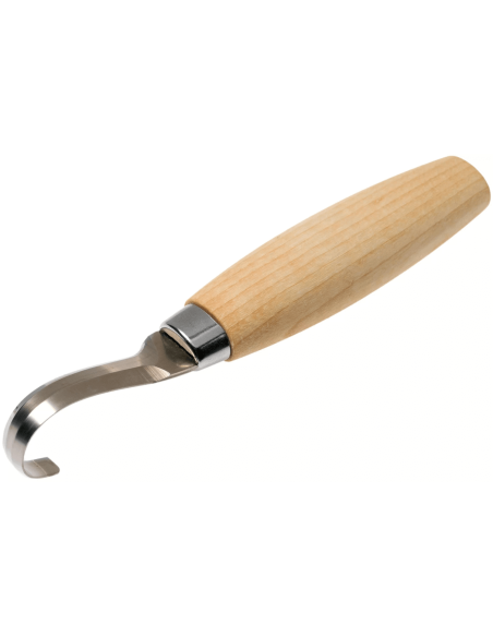 Mora 164 oikeakätinen veistoveitsi 13443 5.5cm ruostumattomasta teräksestä valmistettu terä koivupuusta valmistettu kahva