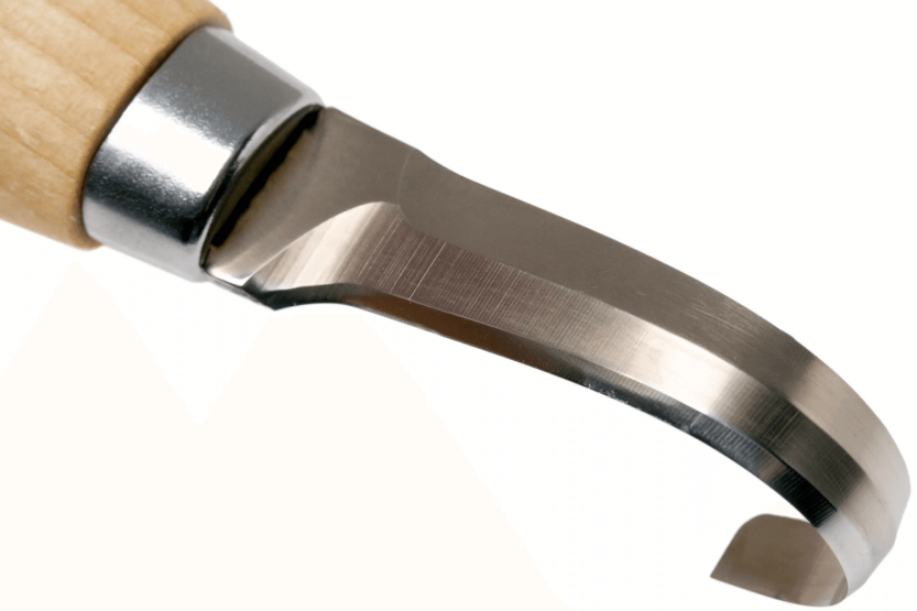 Mora 164 coltello da intaglio per destrimani 13443 lama in acciaio inox da 5,5 cm manico in betulla