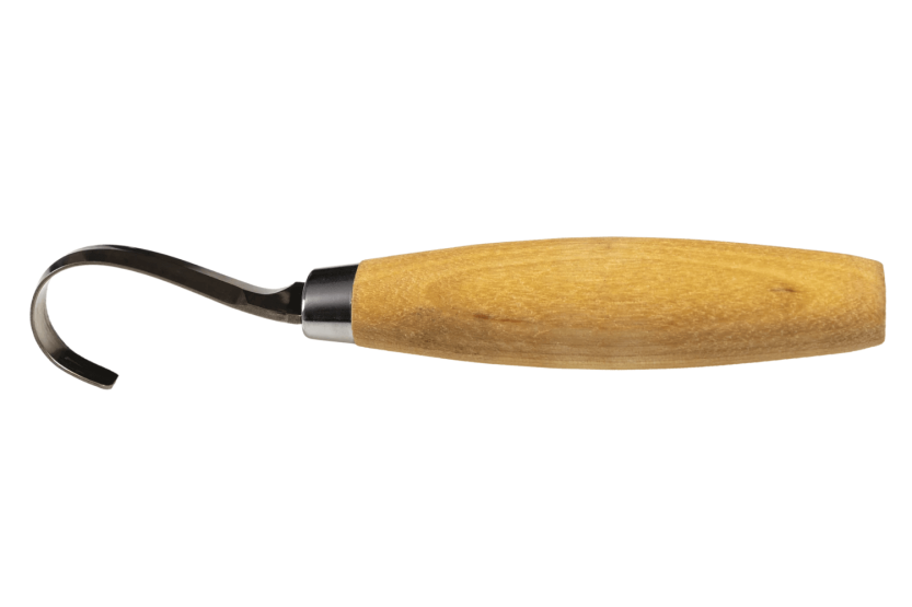Mora 164 högerhänt täljkniv 13443 5,5 cm blad i rostfritt stål handtag i björkträ