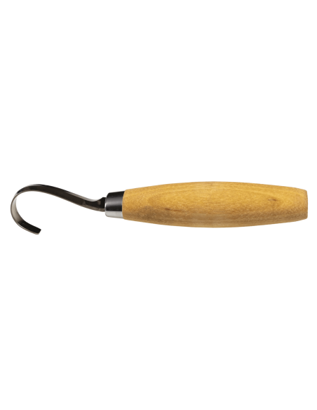 Mora 164 högerhänt täljkniv 13443 5,5 cm blad i rostfritt stål handtag i björkträ