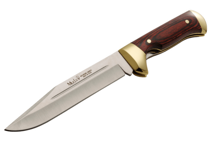 Muela 9326 taittoveitsi 18cm ruostumattomasta teräksestä valmistettu terä stamina kahva + nahkatuppi
