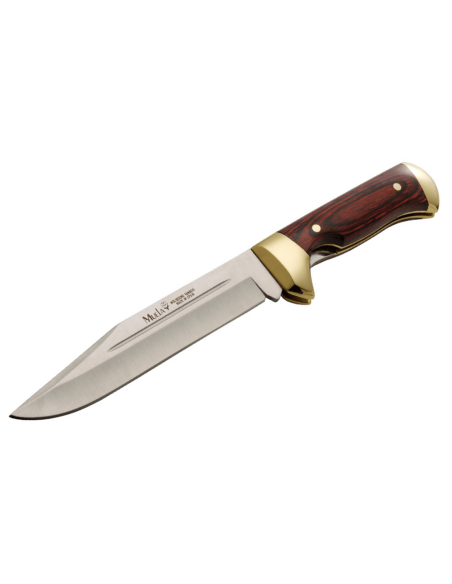 Cuchillo plegable Muela 9326 18cm hoja acero inoxidable mango stamina + funda cuero