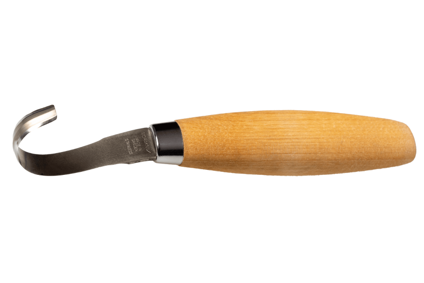 Mora 162 cuchillo de trinchar de doble filo 13446 hoja de acero inoxidable 5,5cm mango de abedul