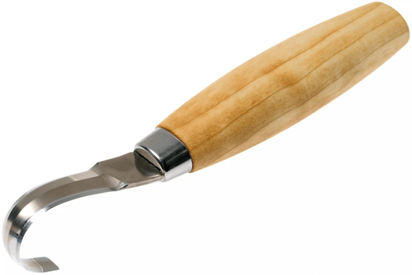 Mora 162 cuchillo de trinchar de doble filo 13446 hoja de acero inoxidable 5,5cm mango de abedul
