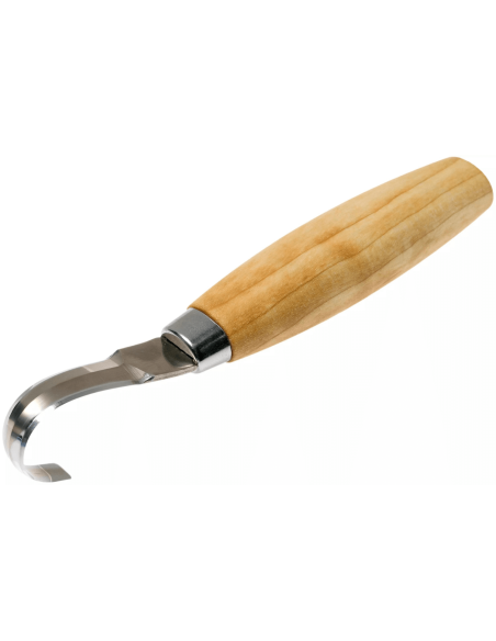 Mora 162 cuchillo de trinchar de doble filo 13446 hoja de acero inoxidable 5,5cm mango de abedul